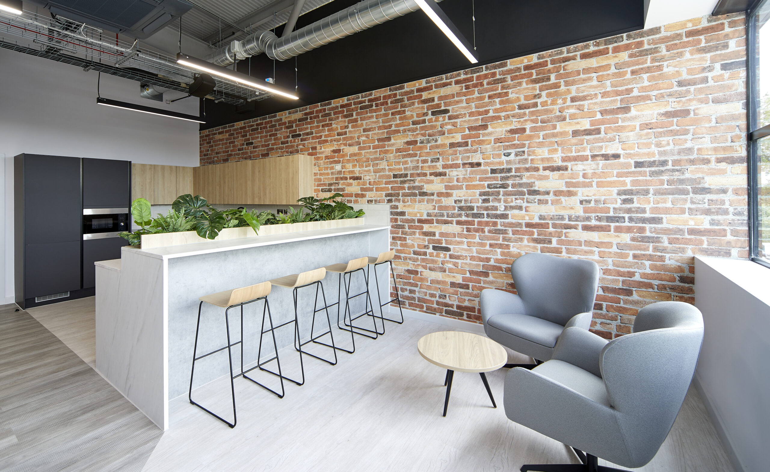 Pattesons Glass Office Fit Out kitchen furniture
